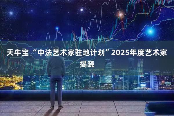 天牛宝 “中法艺术家驻地计划”2025年度艺术家揭晓