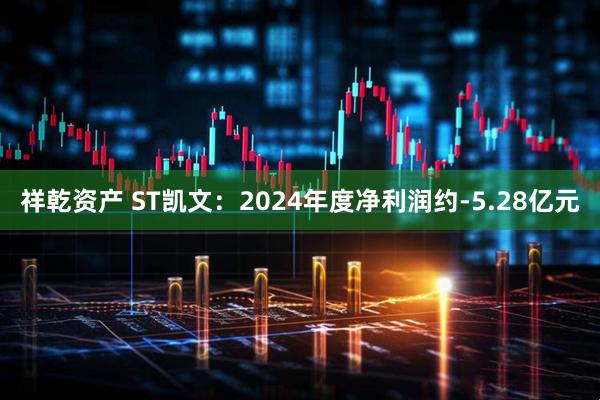 祥乾资产 ST凯文：2024年度净利润约-5.28亿元